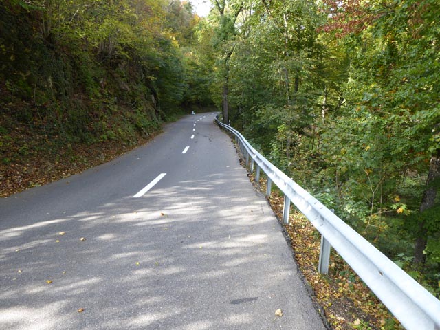 Die Kantonsstrasse zwischen Passbeizli Staffelegg und Thalheim muss saniert werden. Foto: zVg