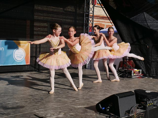 Spitzentanz zeigten die Zöglinge von ballettissimo.