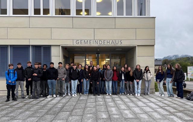 Besuch auf der Gemeinde. Foto: zVg