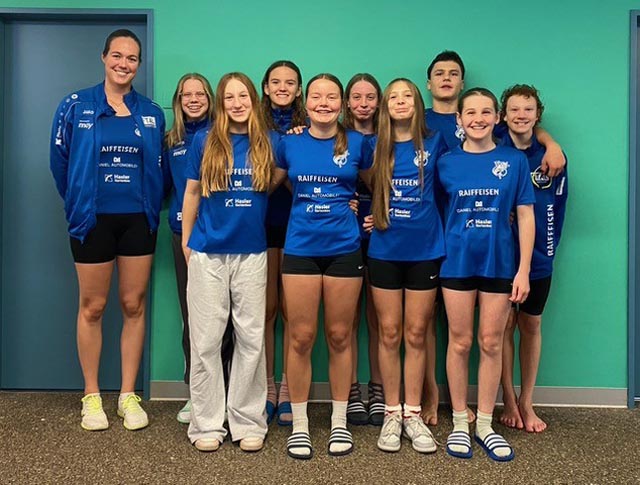 Das Team 1 des Schwimmclubs Fricktal