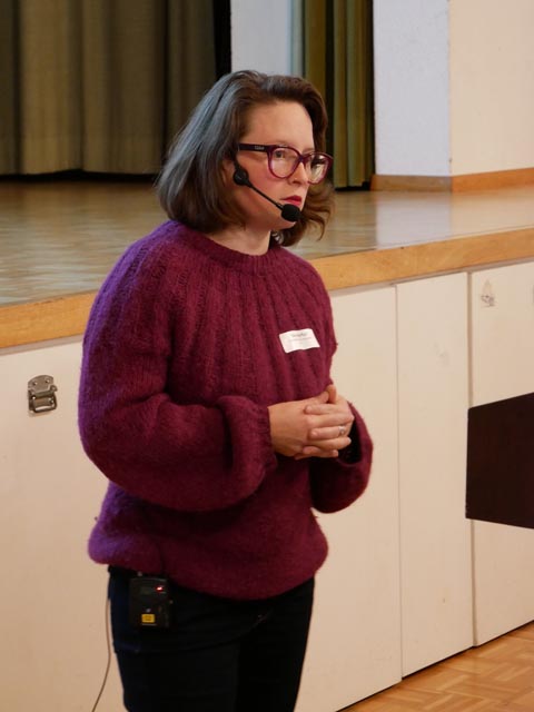 Hauptrednerin war Tabea Marfurt.